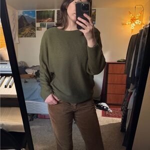 Olive Green Sweater